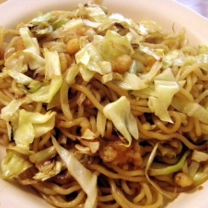 肉なしがウマい!ソース焼きそば